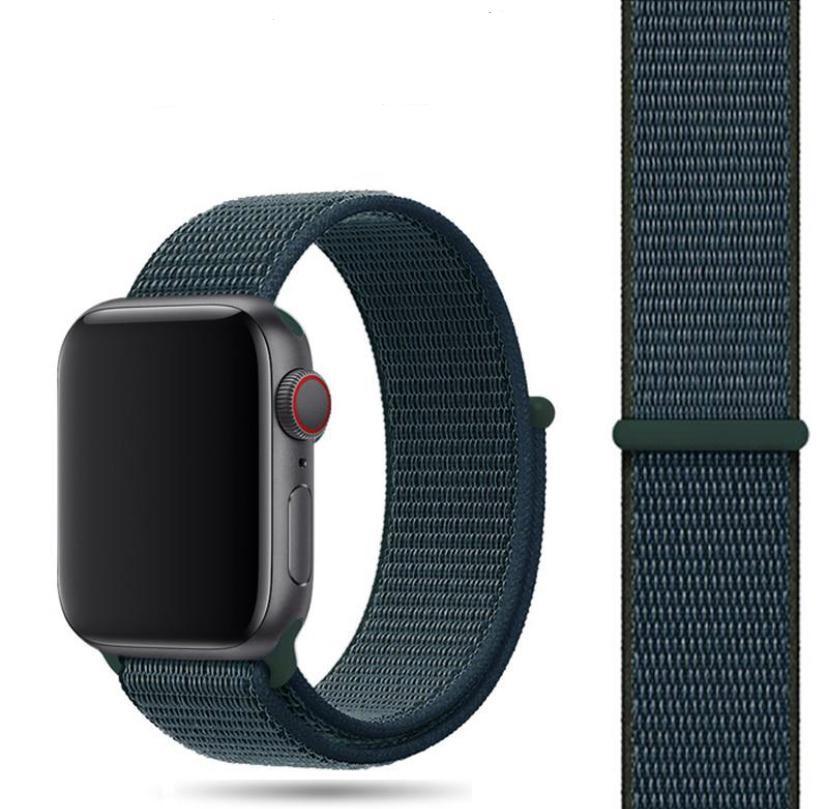 Apple Watch Loop Örgü Kordon - Pine Green