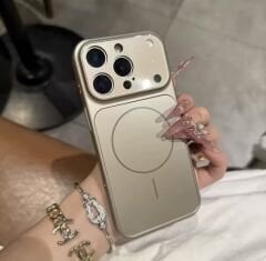 iPhone AG 17 Görünümlü Kılıf - Çöl Titanyum