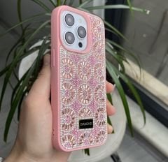 Diamond Taşlı Silicon Kılıf - Pink