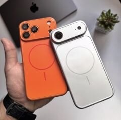 iPhone AG 17 Görünümlü Kılıf - Titanyum