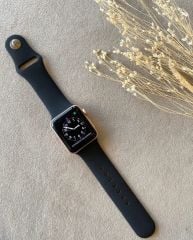 Apple Watch Silicon Kordon - Siyah