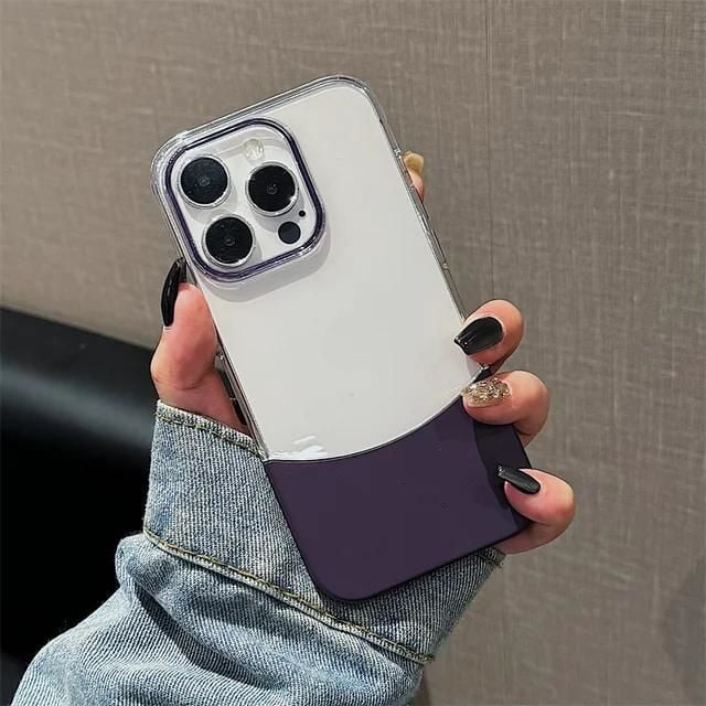 iPhone Two Pack Silicon Kılıf - Derin Mor
