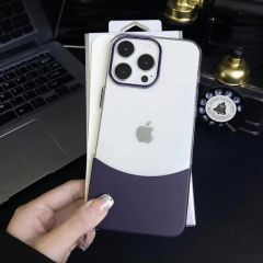 iPhone Two Pack Silicon Kılıf - Derin Mor