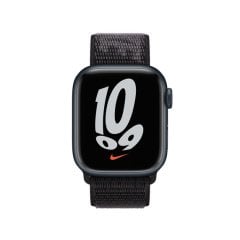 Apple Watch Loop Örgü Kordon - Siyah Nike