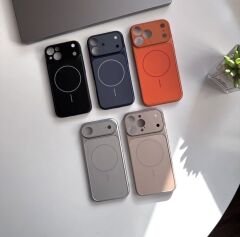 iPhone AG 17 Görünümlü Kılıf - Navy Blue