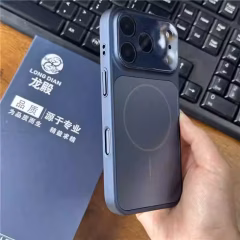 iPhone AG 17 Görünümlü Kılıf - Navy Blue