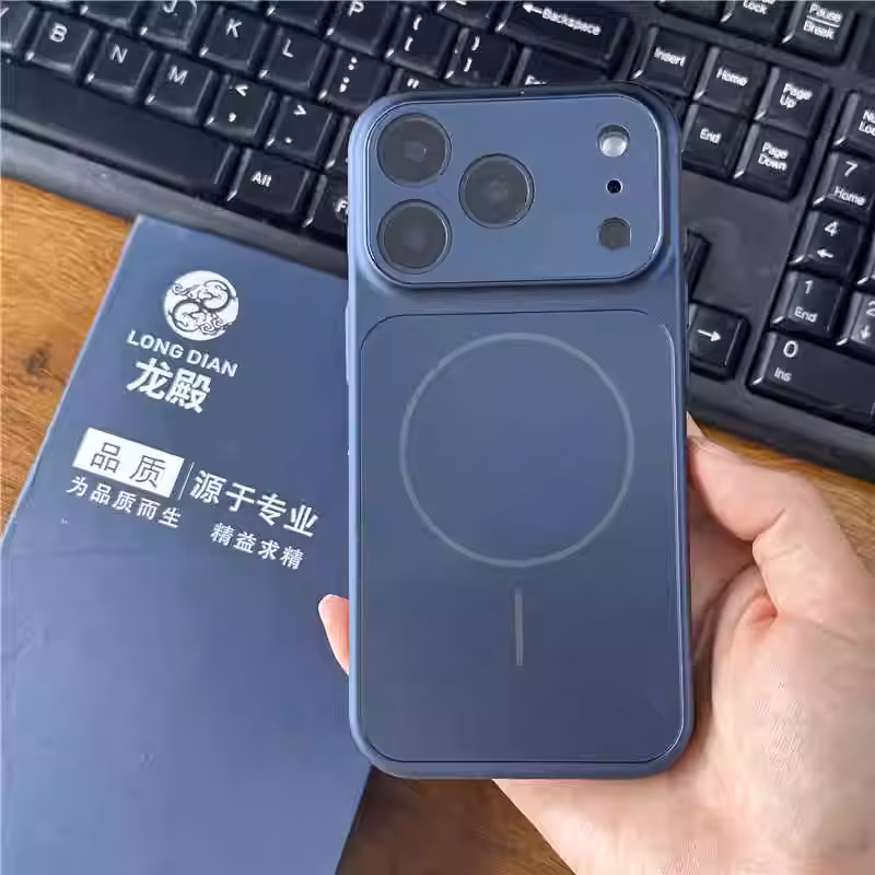iPhone AG 17 Görünümlü Kılıf - Navy Blue