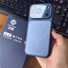 iPhone AG 17 Görünümlü Kılıf - Navy Blue