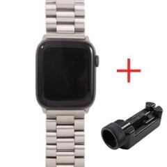 Apple Watch Çelik Loop Kordon - Gümüş