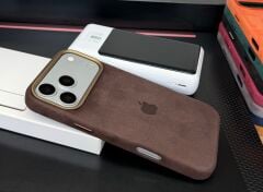 iPhone Süet MagSafe Kılıf - Espresso