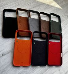 iPhone Süet MagSafe Kılıf - Espresso