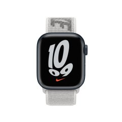 Apple Watch Loop Örgü Kordon - Zirve Beyazı