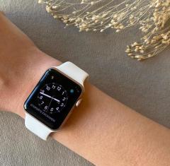 Apple Watch Silicon Kordon - Beyaz
