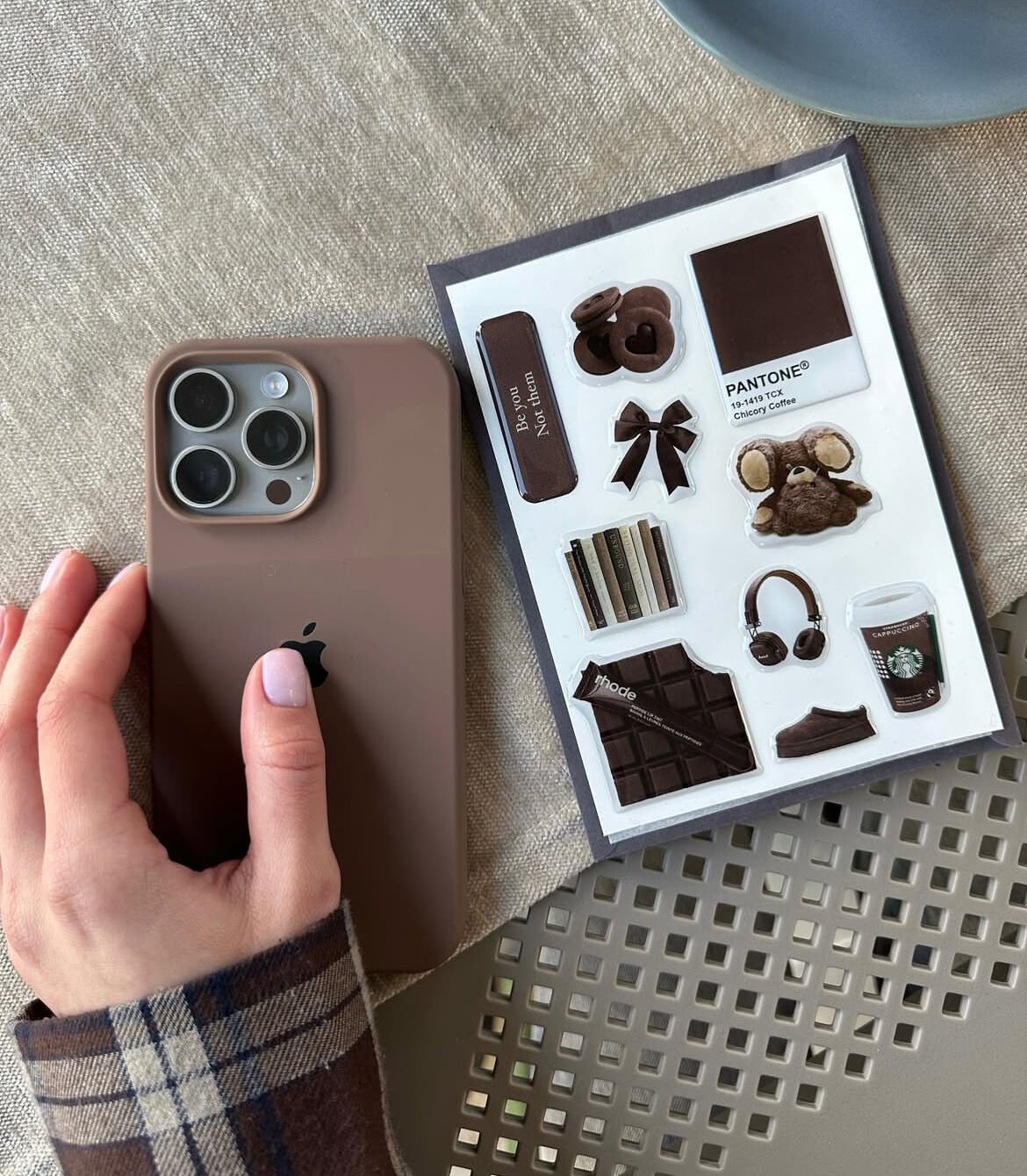 iPhone Lansman Kılıf - Çöl Titanyum