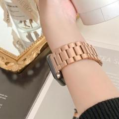 Apple Watch Çelik Loop Kordon - Rose Gold