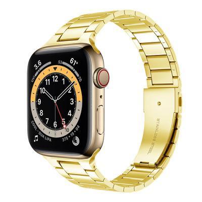 Apple Watch Çelik Loop Kordon - Altın Gold