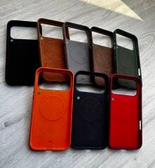 iPhone Süet MagSafe Kılıf - Yeşil
