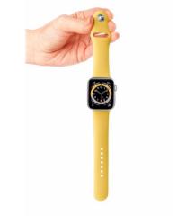 Apple Watch Silicon Kordon - Sarı