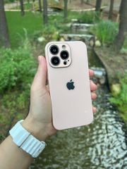 iPhone Cam Kılıf - Kum Pembe